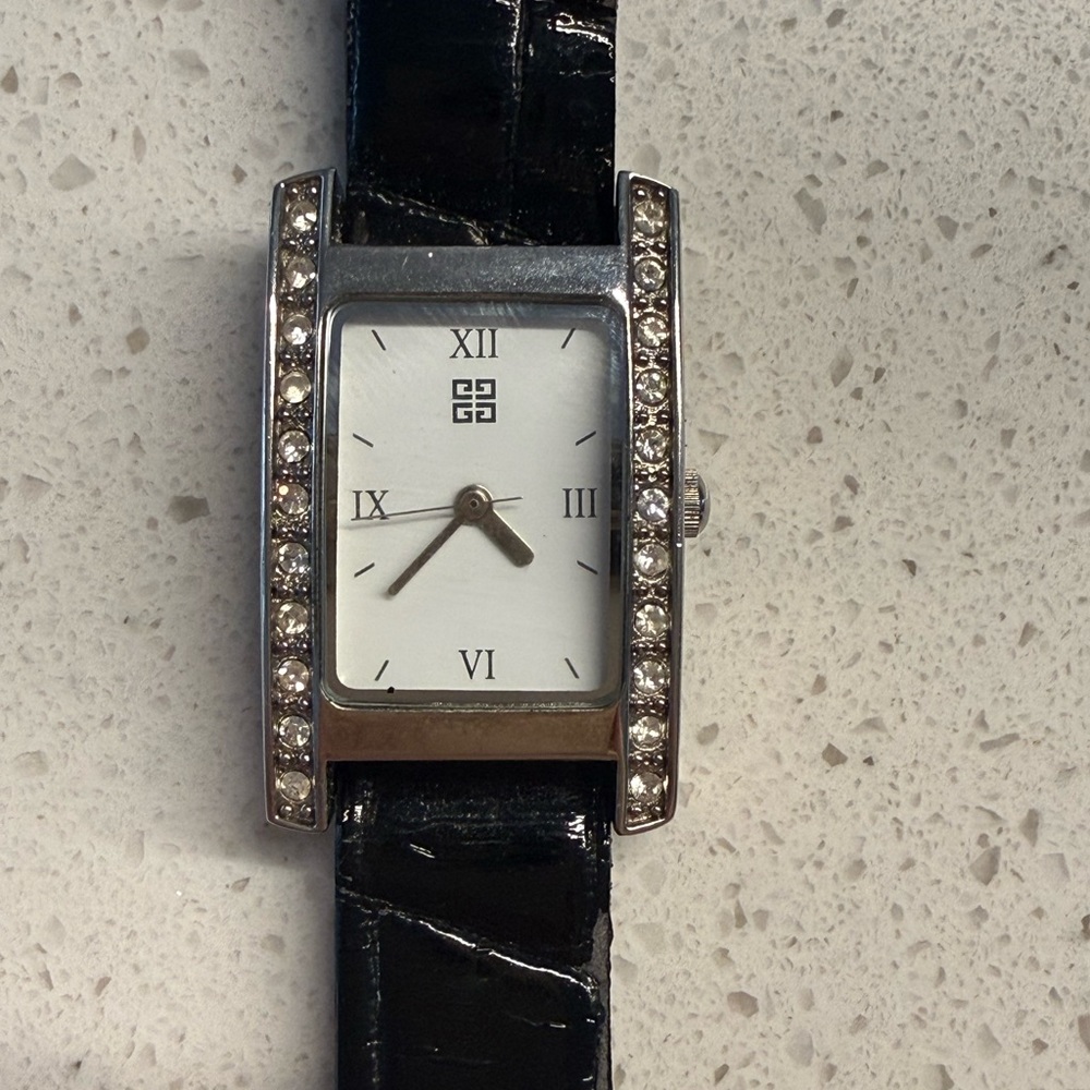 Givenchy Black and Silver Women's Watch